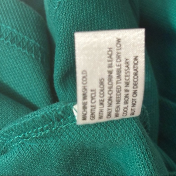 U.S. Polo Assn. Teal Kids Polo Shirt/Dress - Picture 7 of 9